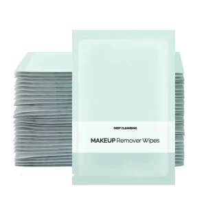 Custom Feminine Individually Packaged Facial Makeup Remover Wipes Disposable Deep Cleansing