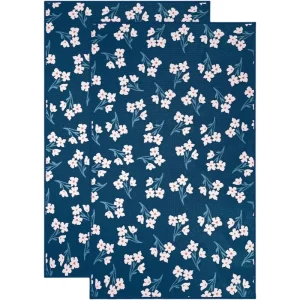 Custom High Quality Sustainable Woven Microfiber Waffle Dish Towel Quick Dry Eco-Friendly Kitchen Tea Towel Customized Color