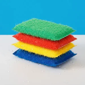 Custom High Water Absorption Kitchen Cleaning Sponge Dish Washing Scouring Pad