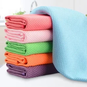 Custom Kitchen Microfiber Cleaning Cloth Kitchen Towel Personalized Microfiber Cleaning Cloths