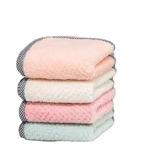 Custom Kitchen Professional Microfiber Cleaning Cloths Washable Nonstick Kitchen Wiping Rags for Lazy Kitchen Cleaning Products