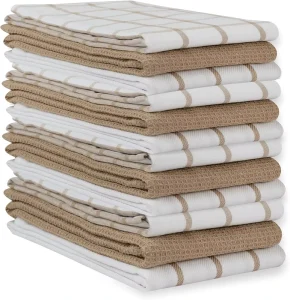 Custom Kitchen Towels Dish Cloths Dish Towels 100% Cotton Anti Bacterial Kitchen Towel