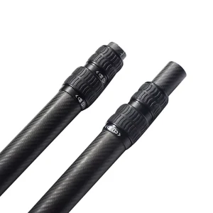 Custom Lightweight High Strength Carbon Fiber Telescope Tube Pole Outdoor Camp Carbon Fiber Telescopic Pole Twist Lock Aluminum