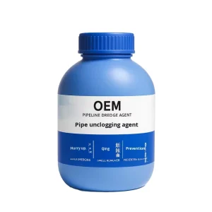 Custom Liquid Pipe Flow Agent Strong Dissolving Power Kitchen Bathroom Sewer Drain Deodorizing Stain Odor Removal Unblocking OEM
