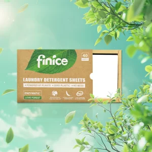 Custom Logo 12*17cm Disposable Super Concentrated Eco-Friendly Deep Cleaning Fabric Softener Love Forest Laundry Detergent