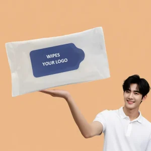 Custom Logo 14*18cm Biodegradable Non Woven Single Pack Hand Body Flushable Mini Wet Wipes for Baby Adults Cleansing Wipes