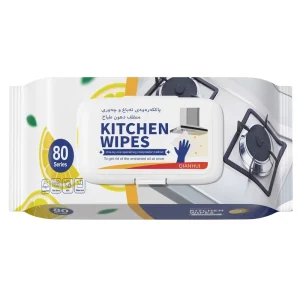 Custom Logo 80PCS 40PCS Multifunctional Kitchen Cleaning Wipes Reusable Oil Remover Wet Cleansing Wipes