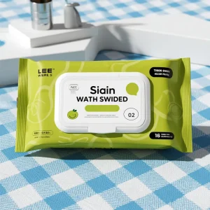 Custom Logo Cleaning Wet Wipes Pack Hotel Restaurant Disposable Nonwoven Mini Hand Mouth Wet Tissue Wipe Individually Wrapped