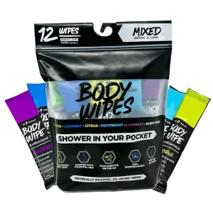 Custom Logo Disposable Summer Sport Cooling Body Cleansing Wipes Gym Refreshing Wet Wipe Rolls