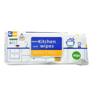 Custom Logo Household Cleaning Wipes Disposable Cleaning Wet Wipes for Kitchen Surface