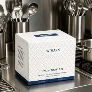 Custom Logo Printed Viscose Disposable Facial Towel Multi Usage Disposable Wipes for Household Kitchen&Catering Store