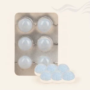 Custom Manufacturer 6 Count Sheet Coffee Cleaning Tablets Coffee Machine Cleaner Descaler for Coffee Machine