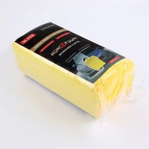 Custom Microfiber Car Cleaning Towel 400gsm 36 Piece Pack Car Wash Polishing Kitchen Use Microfiber Cloth