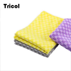Custom Microfiber Tea Towel Quick Dry Lint Free Dish Rag Absorbent Reusable Kitchen Decor Hand Towel