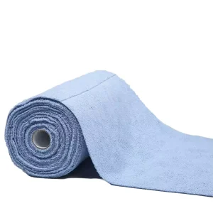 Custom Multi Purpose Reusable Square Polyester Microfiber Kitchen Towel Dish Cleaning Cloth Roll Tear Away Eco Friendly