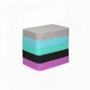 Custom Multi purpose Silicone Sponge for Cleaning Scrubber Scratch Free Kitchen Dish Scouring Pad