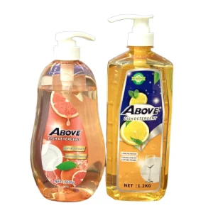 Custom New Formula Organic Dishwashing Liquid 6 in 1