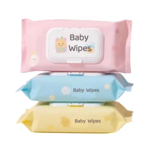 Custom OEM Spunlace Water Wet Wipes for Restaurant Biodegradable Baby Wipes Organic Baby Wipes Eco Care
