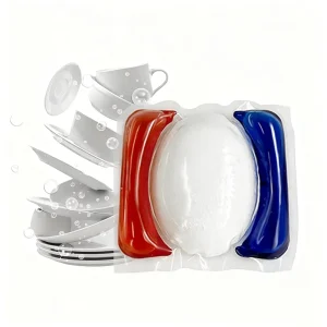 Custom Phosphate free Fragrance Free Dishwasher Pods Automatic Dish Washing Detergent Soap Gel Capsules