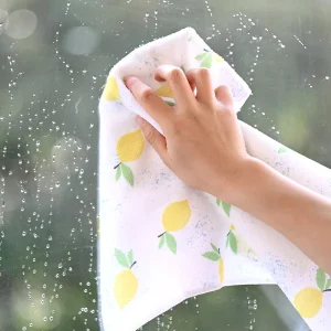 Custom Printed Kitchen Hand Towels Dish Cloth Highly Absorbent Tea Towel Cleaning Drying Dishes Extra Absorbent and Soft