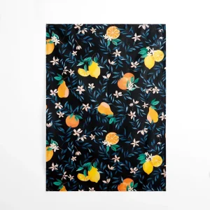 Custom Printed Logo Soft Thick Durable Eco Friendly Quick Dry Kitchen Cotton Tea Towel for Hotel and Restaurant