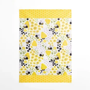 Custom Printed Pattern Reusable Washable Soft Thick Kitchen Accessories for Restaurants and Home Cotton Tea Towel