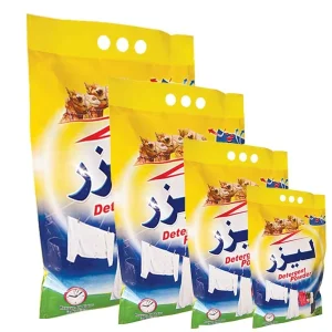 Custom Printed Stretch Film 500g 900g 1kg 1.5kg 2kg 3kg 5kg Laundry Detergent Washing Powder Plastic Packing Bag