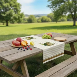 Custom Printed Tea Towels Microfiber Kitchen Towels Soft Absorbent Eco Friendly Dish Towels for Home Restaurant & Hotel