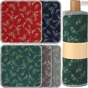 Custom Reusable Paper Towels Reusable Cotton Towels Water Absorbent Washable Kitchen Dishcloth Roll