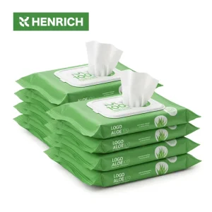 Custom Soft Care Wet Wipes Spunlace Natural Biodegradable Baby Wipes