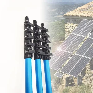 Custom Versatile 50ft Carbon Telescopic Window Cleaning Pole CarbonfIber and Plastic Water Fed Pole Custom Window Cleaner