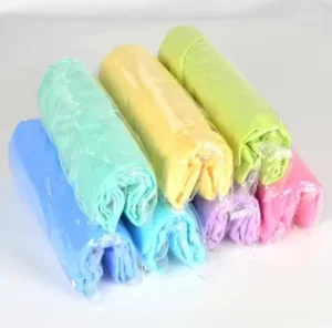 Custom Weight and Logo Chamois Cloth for Car Drying Towel Super Absorbent Pva Sponge for Car Cleaning PVA Towels
