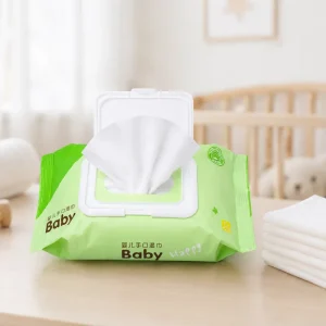 Custom Wet Wipes 99.9% Pure Water Baby Wipes Biodegradable Plant Fiber Skincare Wet Tissues for Newborn