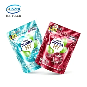 Custom Zipper Bag 1kg 3kg 5kg Laundry Detergent Powder Liquid Soap Fabric Softener Dishwashing Cleaner Packaging