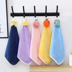 Custom sized Hanging Soft Comfortable and Highly Absorbent Hand Towels and Kitchen Towels
