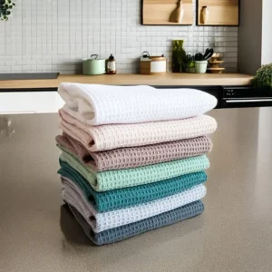 Customizable 100% Cotton Kitchen Towel Soft and Eco Friendly Water for Dishes