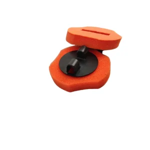 Customizable Disposable Toilet Brush Replacement Packs in Multiple Colors Featuring Sponges and Scouring Pads