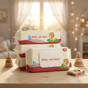 Customizable Eco-Friendly Baby Wet Wipes MINI for Daily Use Skincare Cleansing