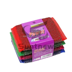 Customizable Packing Stainless Steel Kitchen Sponges & Scouring Pads Customizable Packing Metal Sponge Scouring Pads