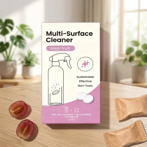 Customizable Solid Detergent Eco friendly Multi purpose Cleaning Tablets for Bathroom Floor Cleaning Multi fragrance Type