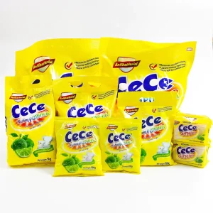 Customize 15g 125g Sizes Laundry Soap Powder Detergent Washing Powder with Perfume