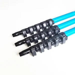 Customized Carbon Fiber Telescopic Window Cleaning Pole 30ft Water Fed Telescopic Pole for Cleaning Gutters