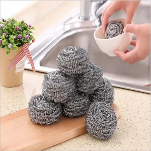 Customized Coloured Bag for Stainless Steel Scourer Sponges & Scouring Pads
