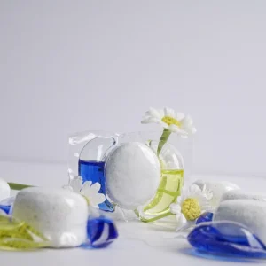 Customized Disposable Eco Friendly Non Toxic Dishwasher Cleaning Capsules Low Foam Dishwashing Tablets 15g Unscented for Kitchen