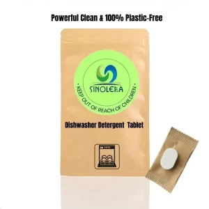 Customized Eco Friendly Fresh Lemon Dishwasher Detergent Tablets Dishwashing Machine Cleaner