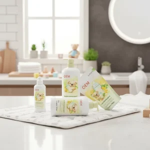 Customized Food Grade Non Toxic Liquid Bottle Cleaner for Baby Toy Fruit Vegetable OEM Mild Low Residue No Active Ingredients