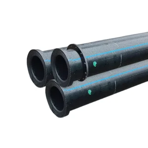 Customized High-Density Polyethylene HDPE Dredging Pipe with Steel Flanges for Cutter Suction Dredger Sand & Slurry Discharge