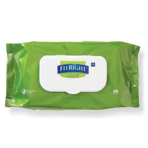 Customized Individual Packaging Scented Alcohol free Fragrance free XL Flushable Wipes for Adults