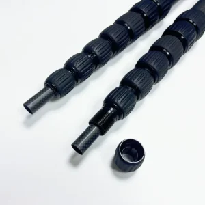 Customized Light Weight Telescopic Carbon Fiber Pole Extension Carbon Fiber for Antenna CCTV Testing Mast