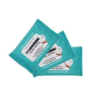 Customized Logo 10 Sheets Disinfecting Wet Wipes Alcohol Free Antibacterial Cleaning Wipes for Hand Surface OEM